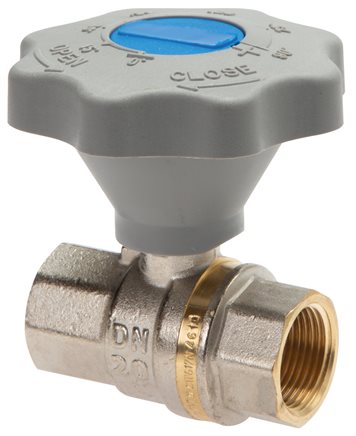 Exemplary representation: DVGW soft-close ball valve