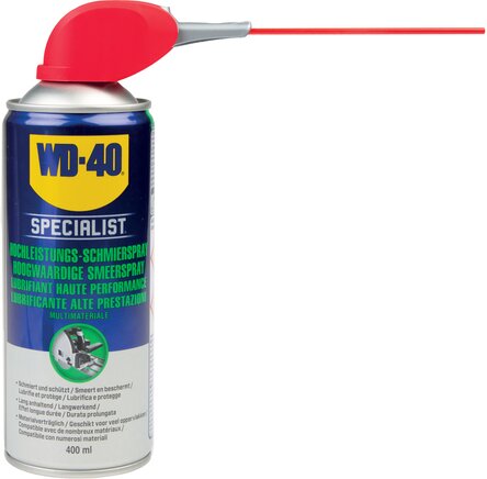 Exemplary representation: WD-40 PTFE lubricating spray 400 ml